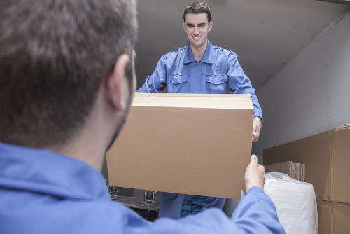 Packing and unpacking support for a St Helier home move