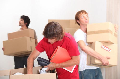 Moving office furniture and IT equipment in St Helier