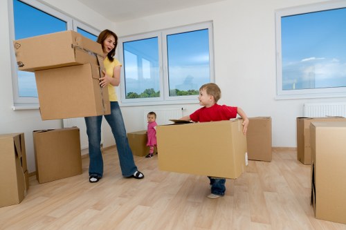 Moving van and local access considerations in St Helier